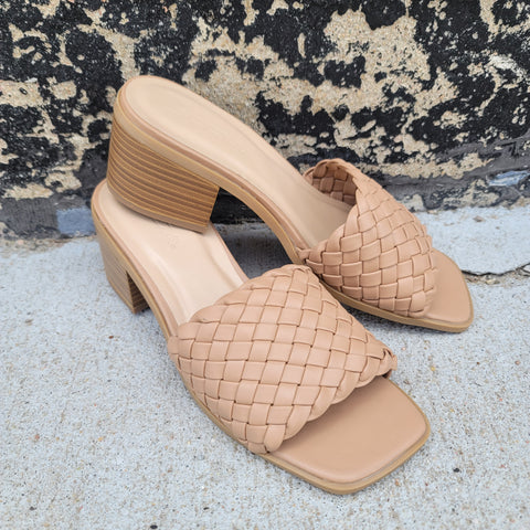 Nude Soda Woven Slip-On