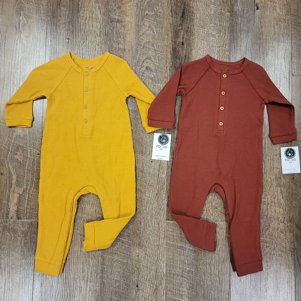 Focus Kids Organ Cotton Coveralls