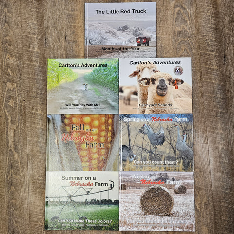 Nebraska Farm Books ~ (ABC's, Counting, Shapes & Colors)