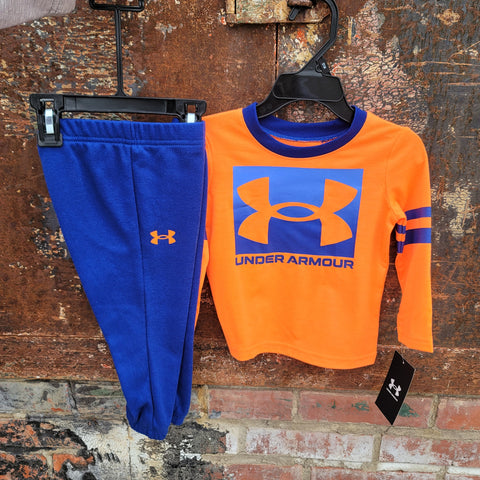 UA Boys Panic Orange Set