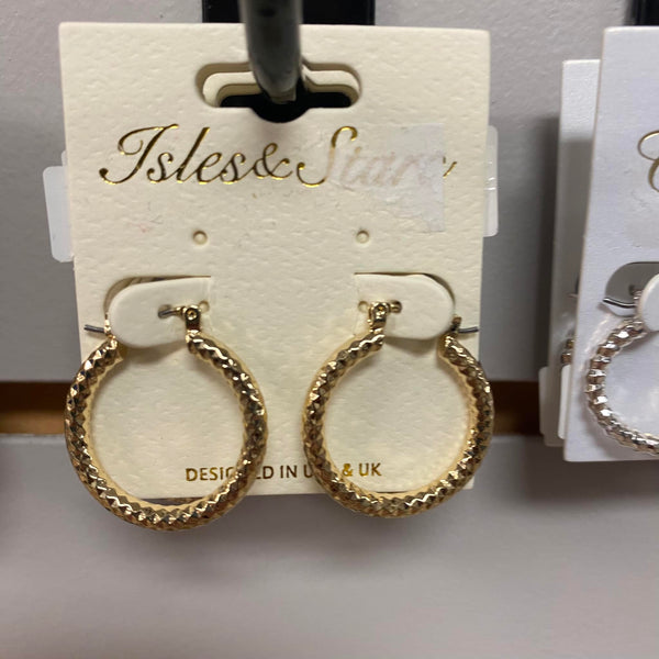 Textured Hoops