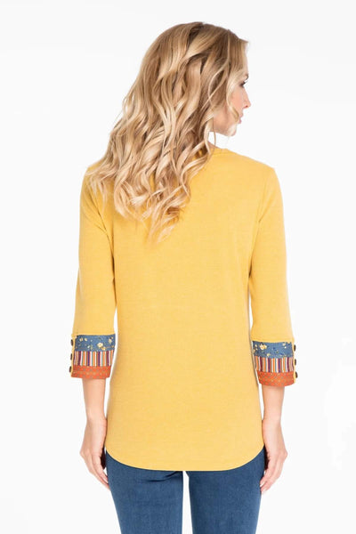 Multiples Multi-Band Sleeve Top