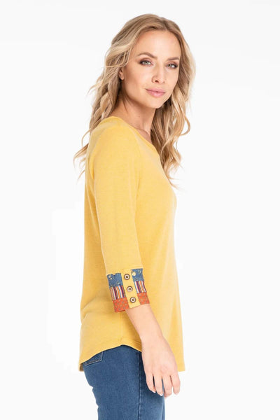 Multiples Multi-Band Sleeve Top