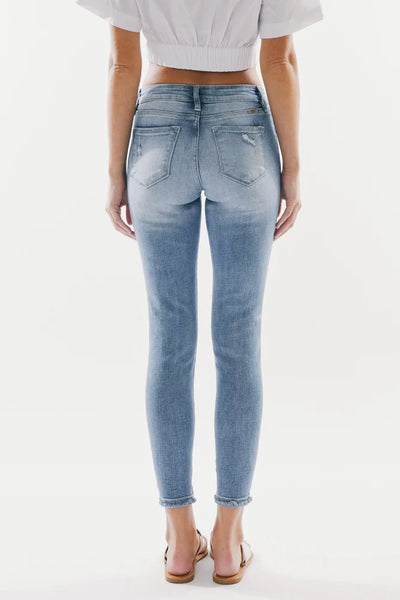 KanCan Kaleigh Mid Rise Ankle Skinny Jean