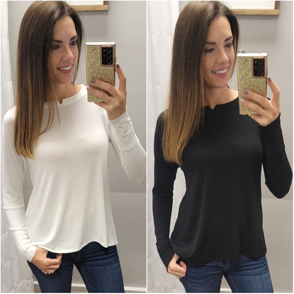 Charlie B Soft Jersey Long Sleeve - 2 Colors