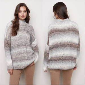 Charlie B. Cable Knit Sweater
