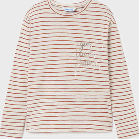 Mayoral Striped Long Sleeve