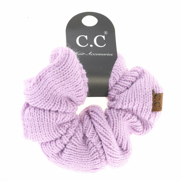 C.C Beanie Oversized Knit Scrunchie