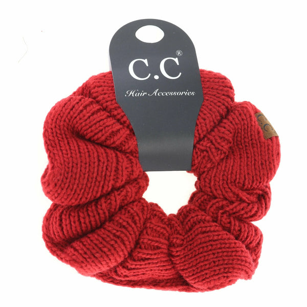 C.C Beanie Oversized Knit Scrunchie