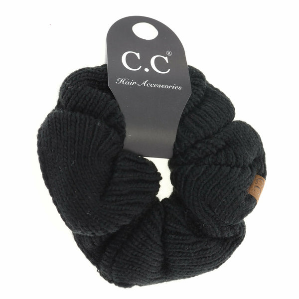 C.C Beanie Oversized Knit Scrunchie