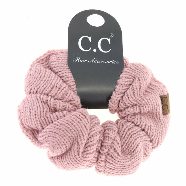 C.C Beanie Oversized Knit Scrunchie