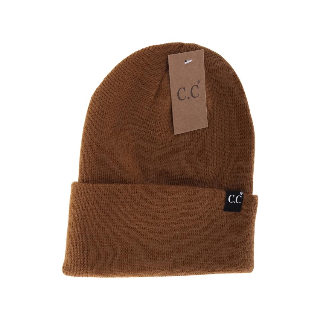 C.C Beanie: Unisex Wide Cuff